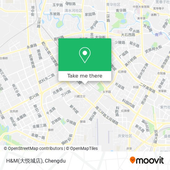 H&M(大悦城店) map