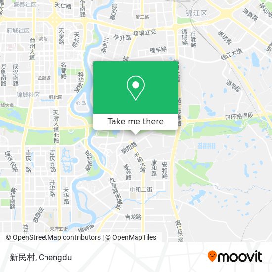 新民村 map
