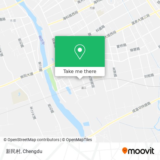 新民村 map