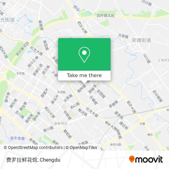 费罗拉鲜花馆 map