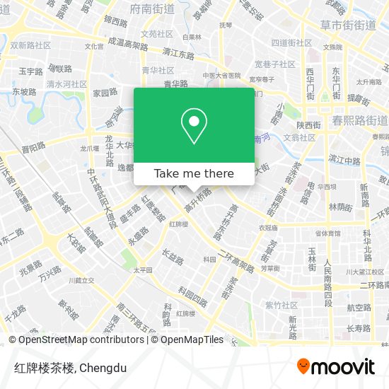 红牌楼茶楼 map