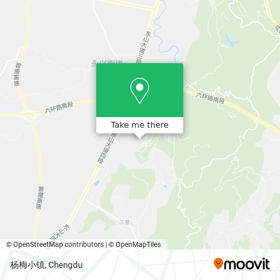杨梅小镇 map
