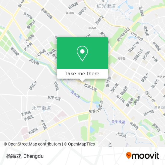 杨蹄花 map