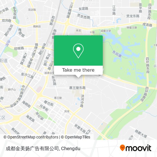 成都金美扬广告有限公司 map
