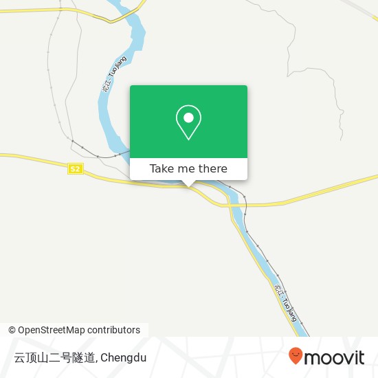 云顶山二号隧道 map