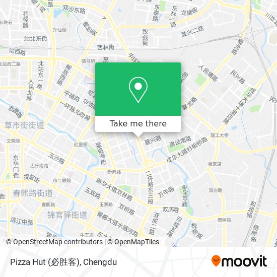 Pizza Hut (必胜客) map