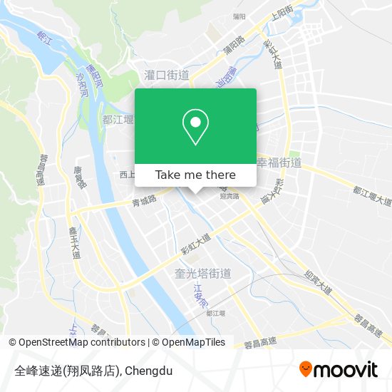 全峰速递(翔凤路店) map