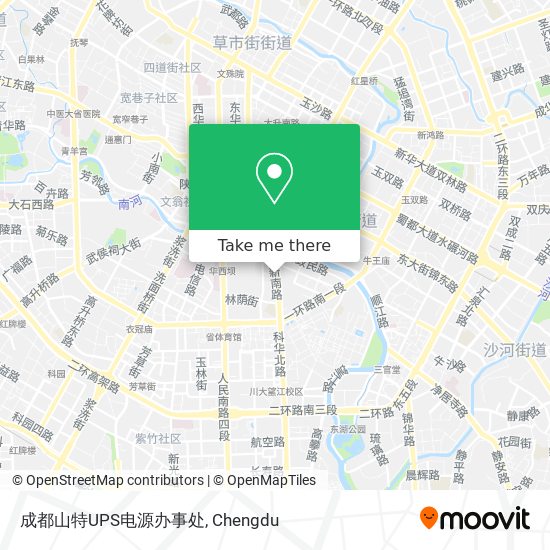 成都山特UPS电源办事处 map