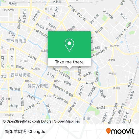 简阳羊肉汤 map