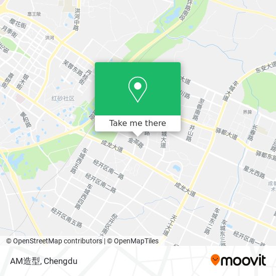 AM造型 map