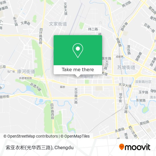 索亚衣柜(光华西三路) map