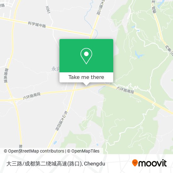 大三路/成都第二绕城高速(路口) map