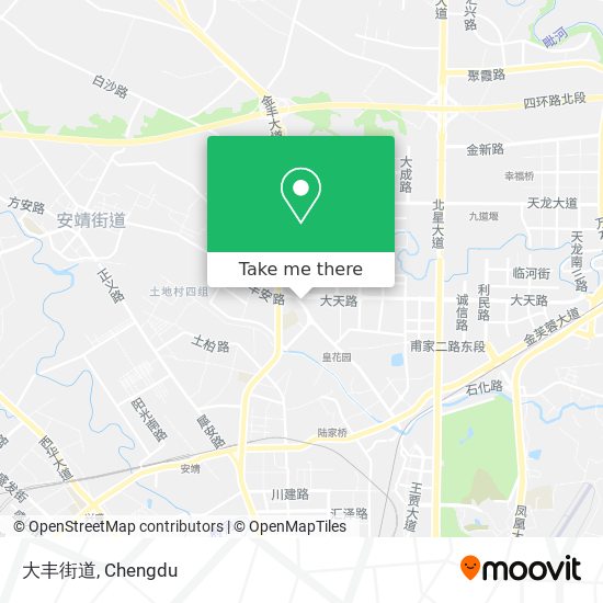 大丰街道 map