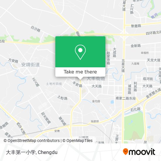 大丰第一小学 map
