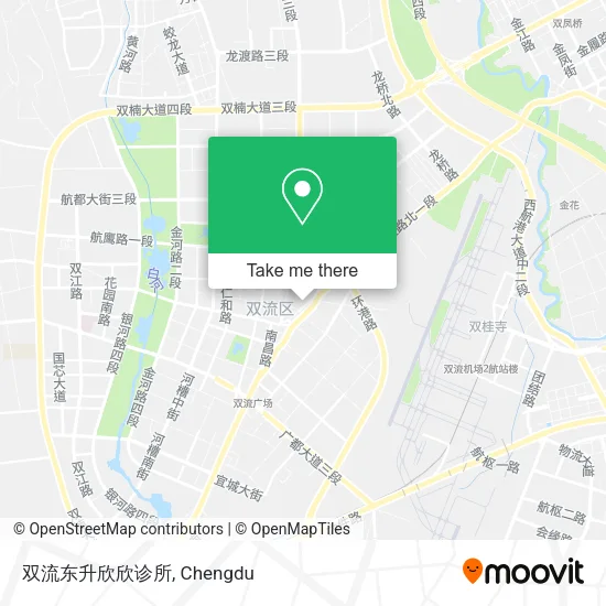 双流东升欣欣诊所 map