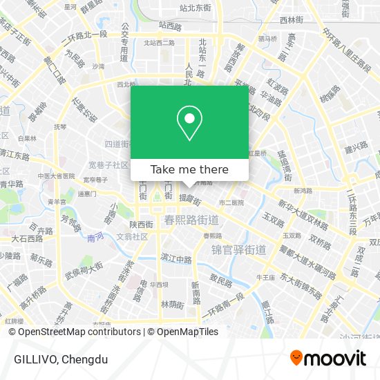 GILLIVO map