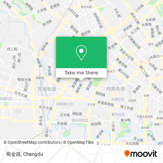 蜀金路 map