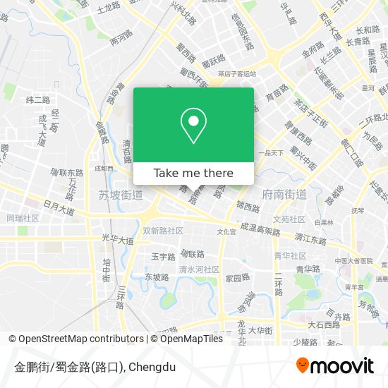 金鹏街/蜀金路(路口) map