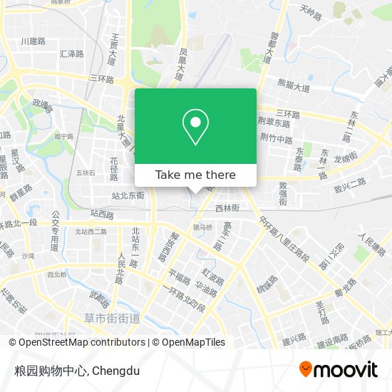粮园购物中心 map