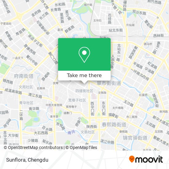 Sunflora map