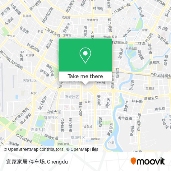 宜家家居-停车场 map