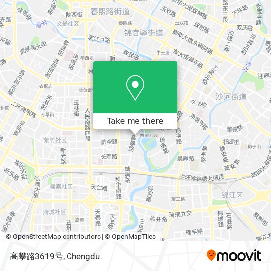 高攀路3619号 map