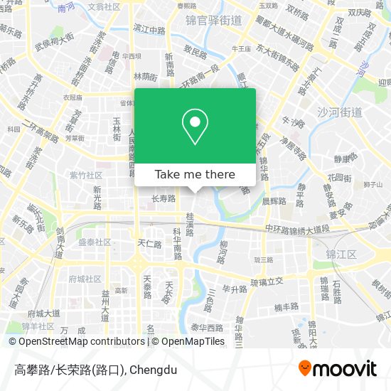 高攀路/长荣路(路口) map