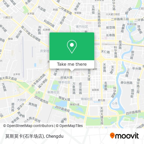 莫斯莫卡(石羊场店) map