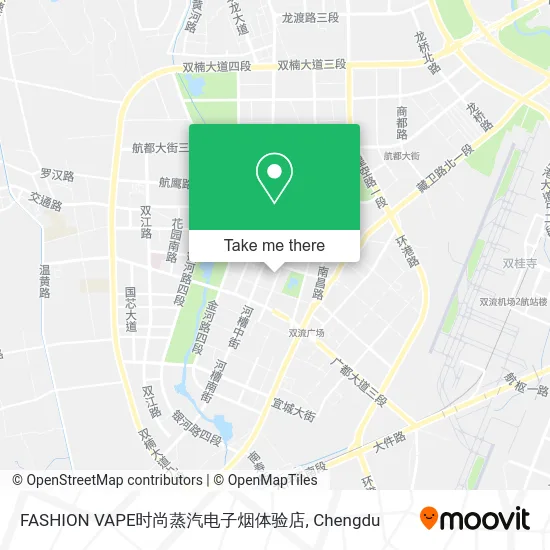 FASHION VAPE时尚蒸汽电子烟体验店 map