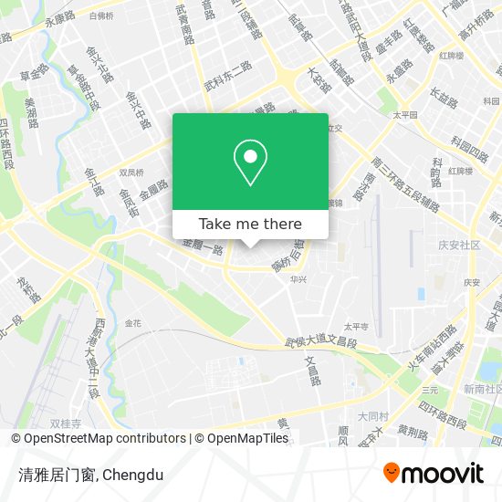 清雅居门窗 map