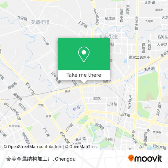 金美金属结构加工厂 map