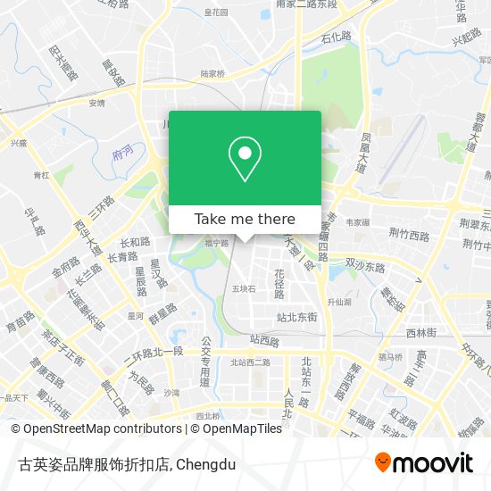 古英姿品牌服饰折扣店 map