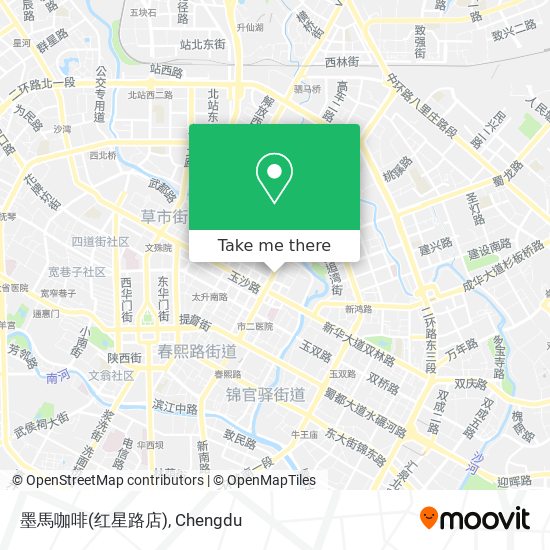 墨馬咖啡(红星路店) map