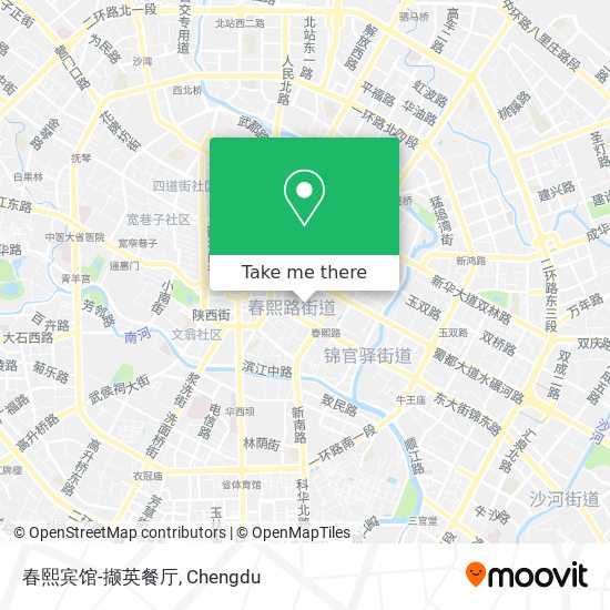 春熙宾馆-撷英餐厅 map