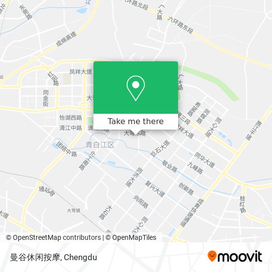 曼谷休闲按摩 map