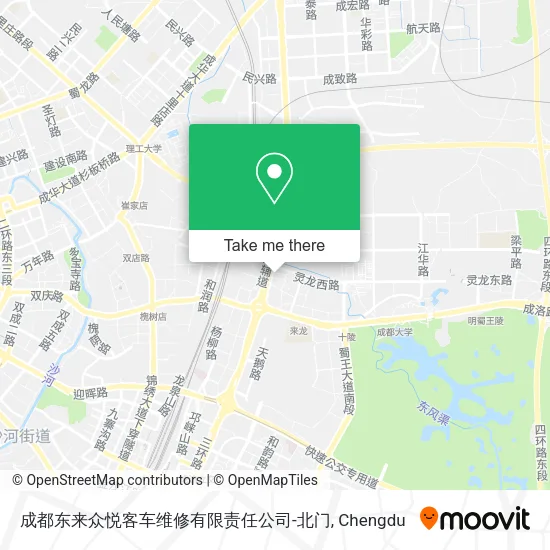 成都东来众悦客车维修有限责任公司-北门 map