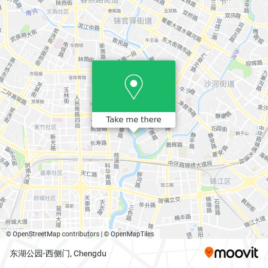东湖公园-西侧门 map