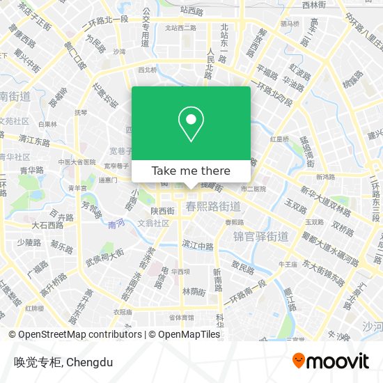 唤觉专柜 map