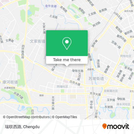 瑞联西路 map