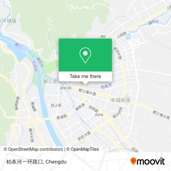 柏条河一环路口 map