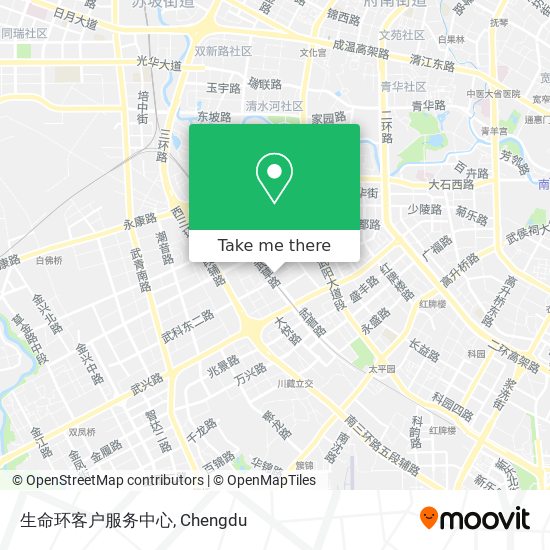 生命环客户服务中心 map