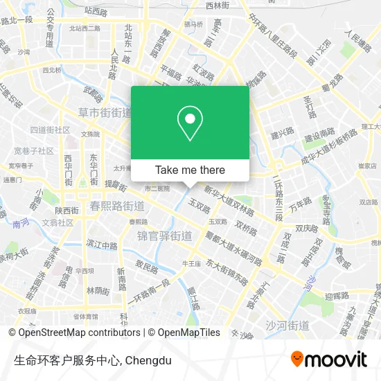 生命环客户服务中心 map