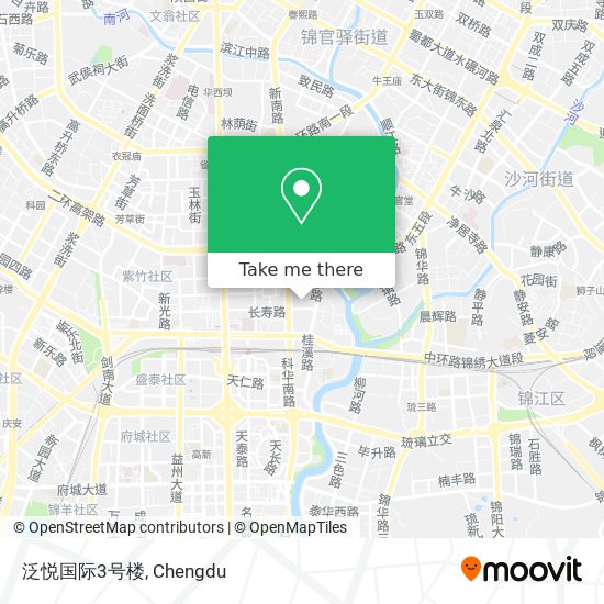 泛悦国际3号楼 map