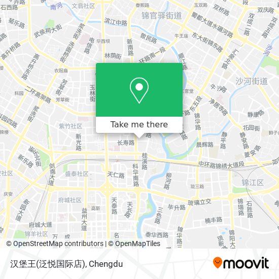 汉堡王(泛悦国际店) map