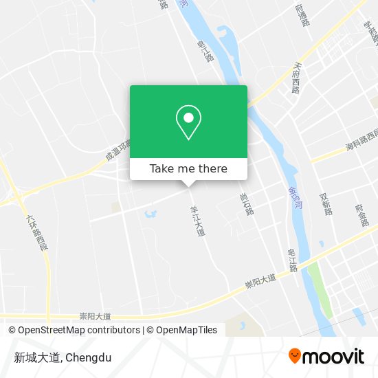 新城大道 map