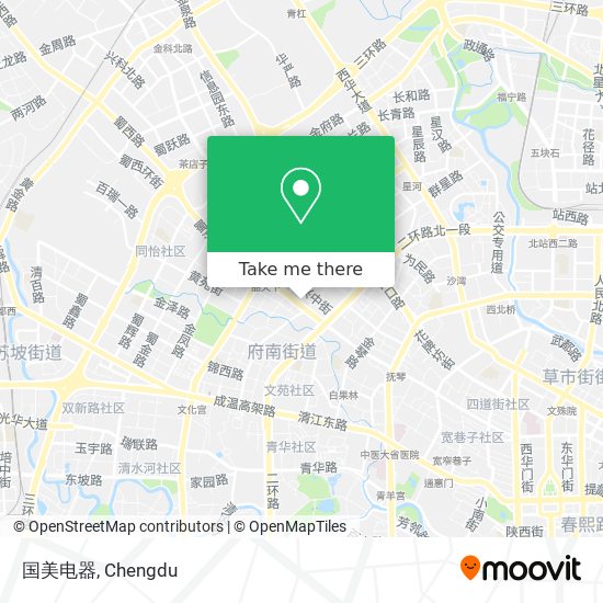 国美电器 map
