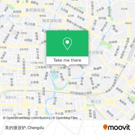 美的微波炉 map
