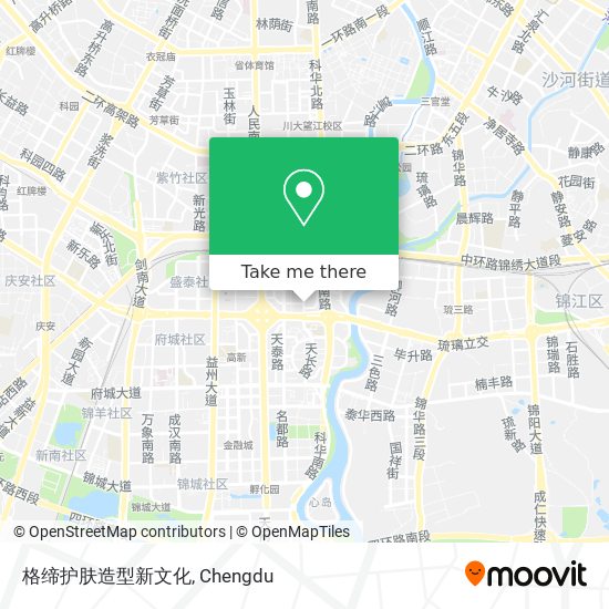 格缔护肤造型新文化 map
