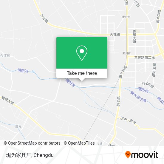 现为家具厂 map