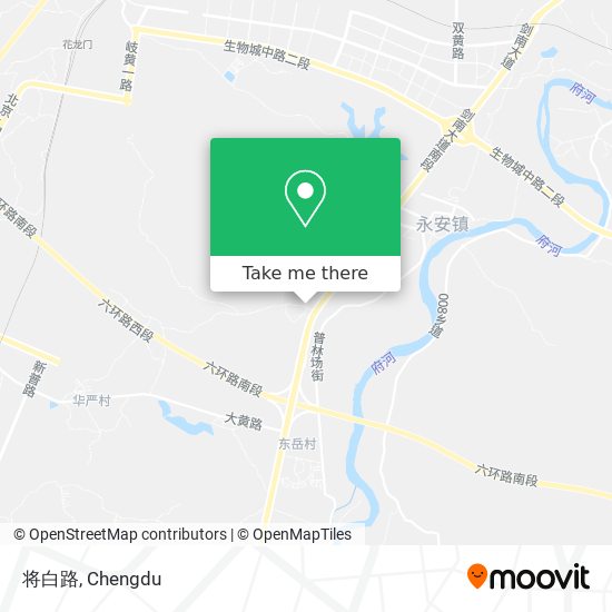 将白路 map